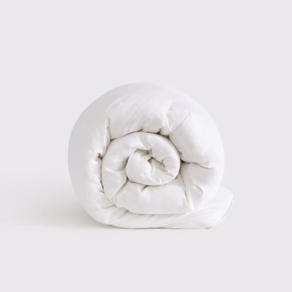 NWOT Quince Premium Down Comforter Twin All Season